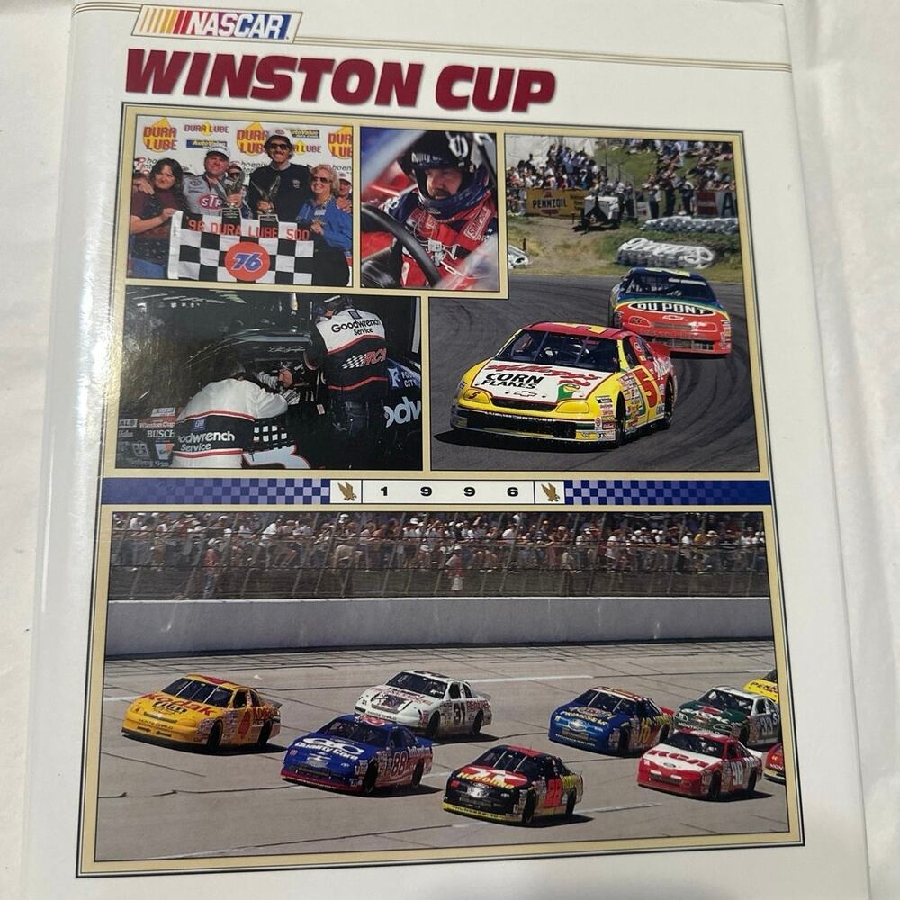 Nascar winston Cup 1996 year book.